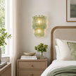 Calvrane Glass Tiered Wall Sconce