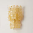 Calvrane Glass Tiered Wall Sconce