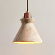Calvrane Travertine Hourglass Pendant Light