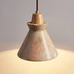 Calvrane Travertine Hourglass Pendant Light