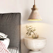 Calvrane Travertine Hourglass Pendant Light