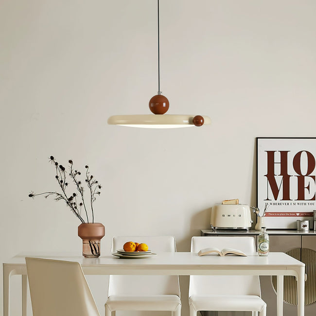 Calvrane Acrylic Round Disc Pendant Light