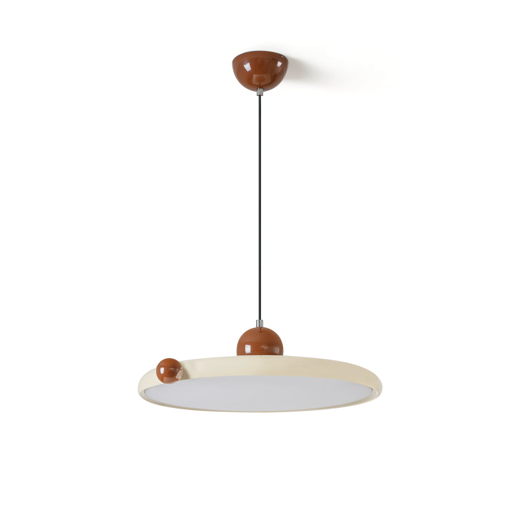 Calvrane Acrylic Round Disc Pendant Light