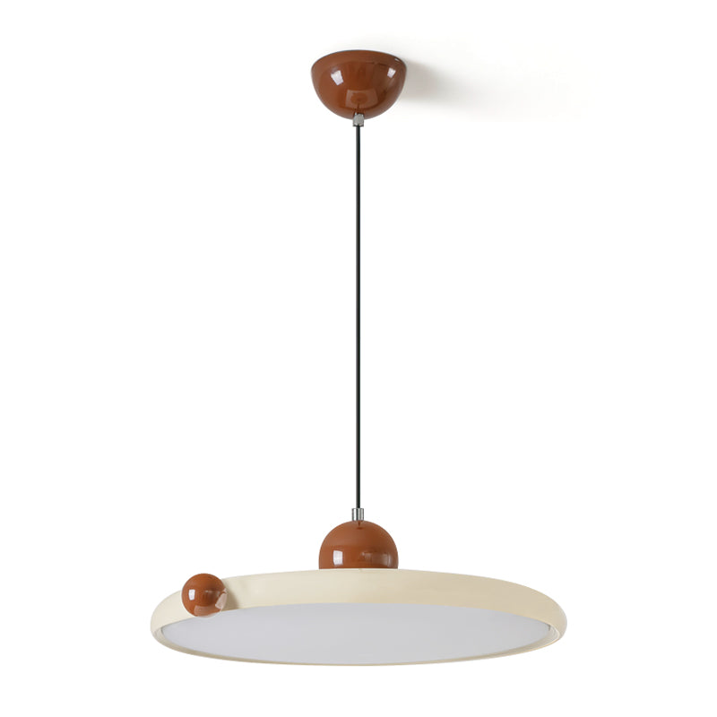 Calvrane Acrylic Round Disc Pendant Light