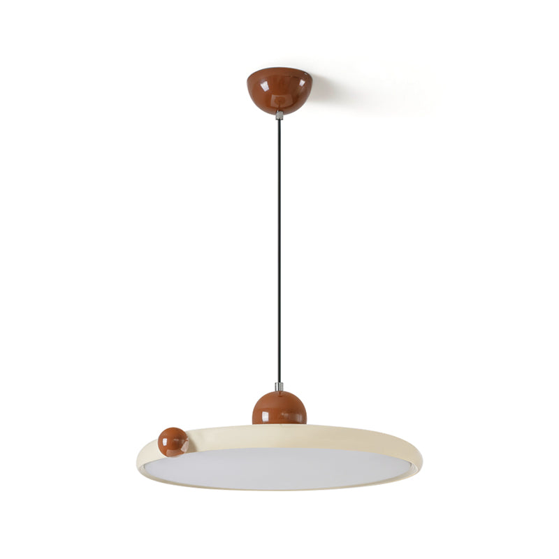 Calvrane Acrylic Round Disc Pendant Light