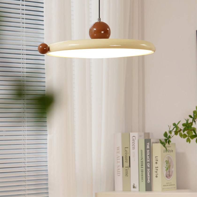 Calvrane Acrylic Round Disc Pendant Light
