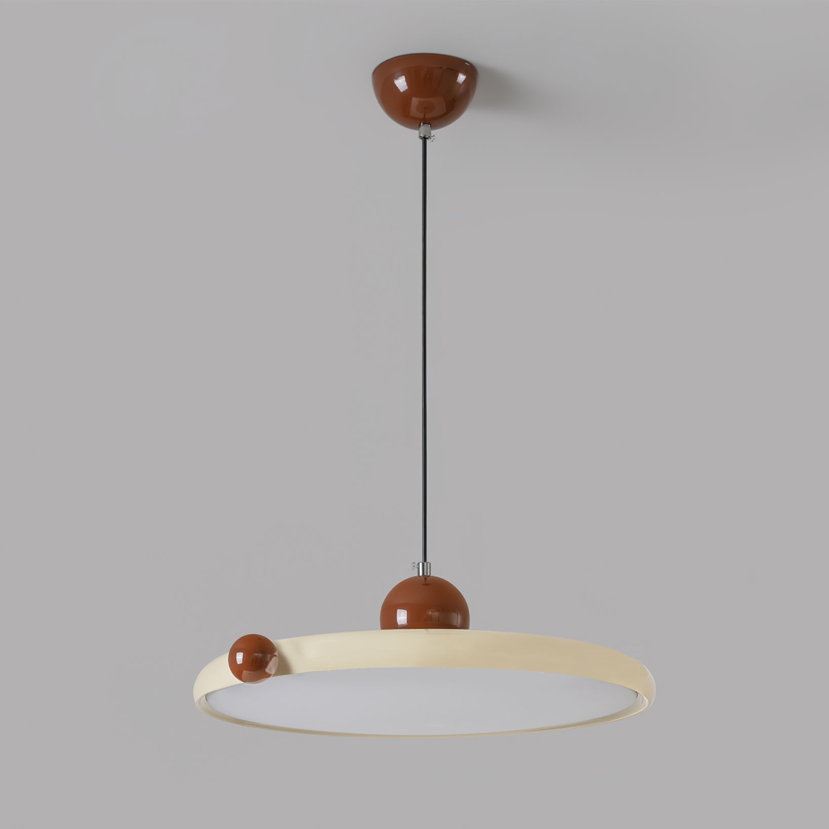 Calvrane Acrylic Round Disc Pendant Light