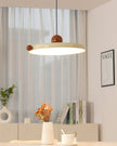 Calvrane Acrylic Round Disc Pendant Light