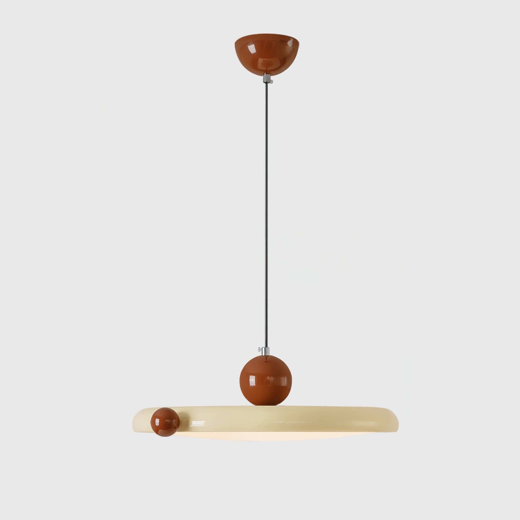 Calvrane Acrylic Round Disc Pendant Light