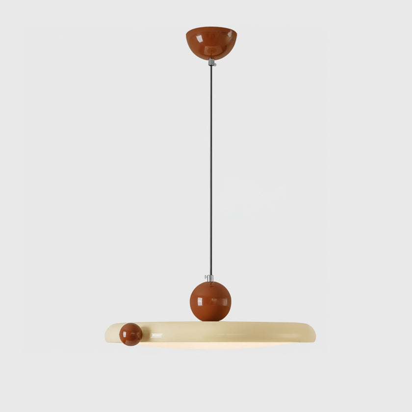 Calvrane Acrylic Round Disc Pendant Light