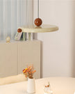Calvrane Acrylic Round Disc Pendant Light