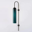 Art Deco Mouth-Blown Glass Wall Sconce