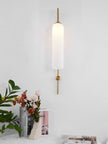Art Deco Mouth-Blown Glass Wall Sconce