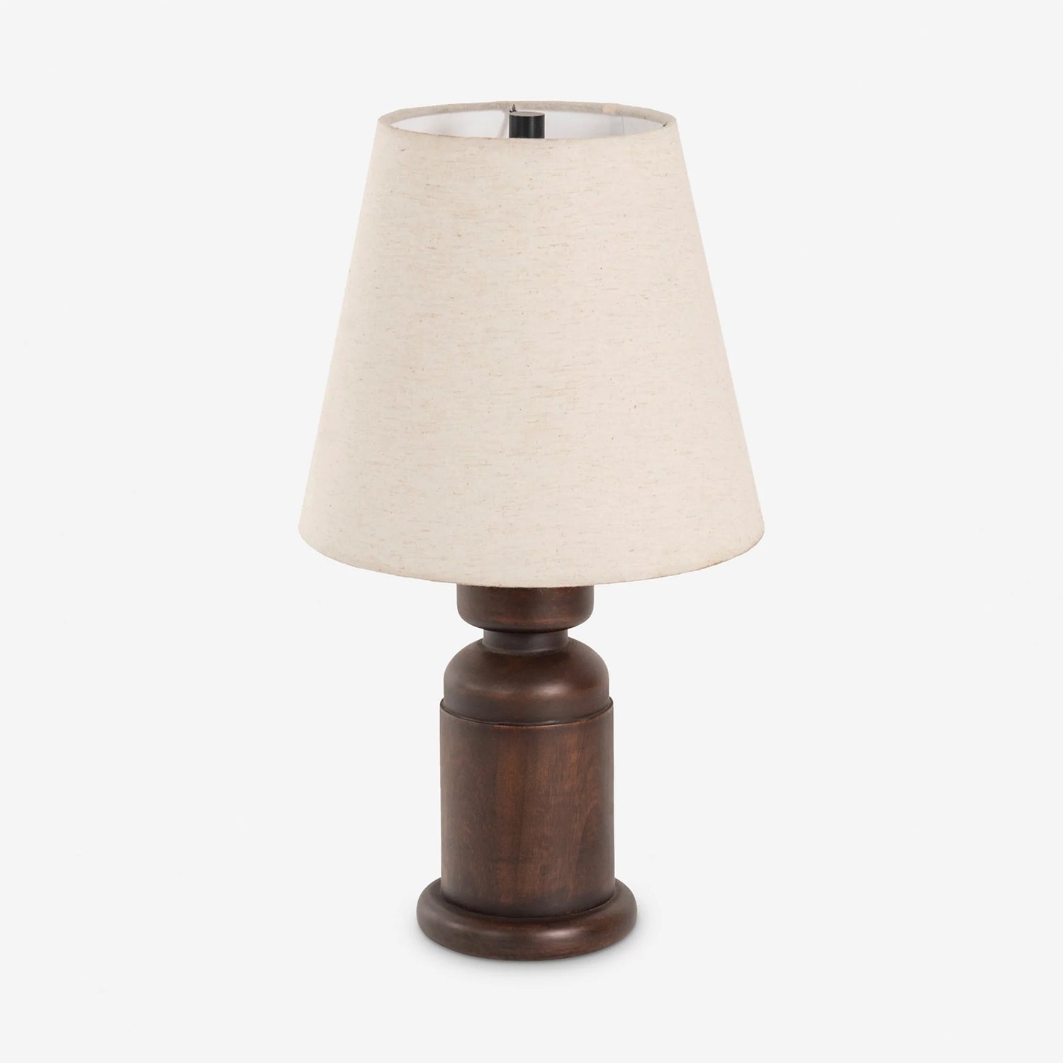 Calvrane Walnut Turned Wood Table Lamp