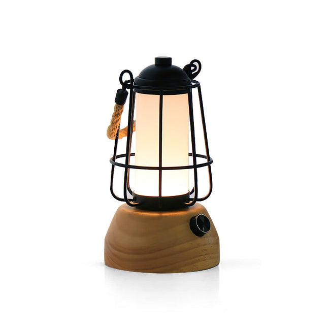 Calvrane Hemp Rope Lantern Table Lamp