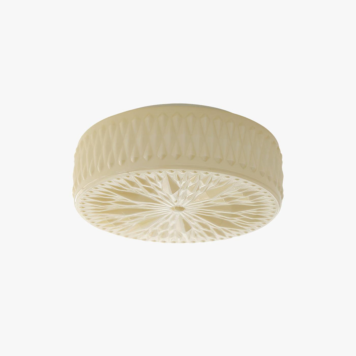 Glass Diffuser Flush Mount Ceiling Light