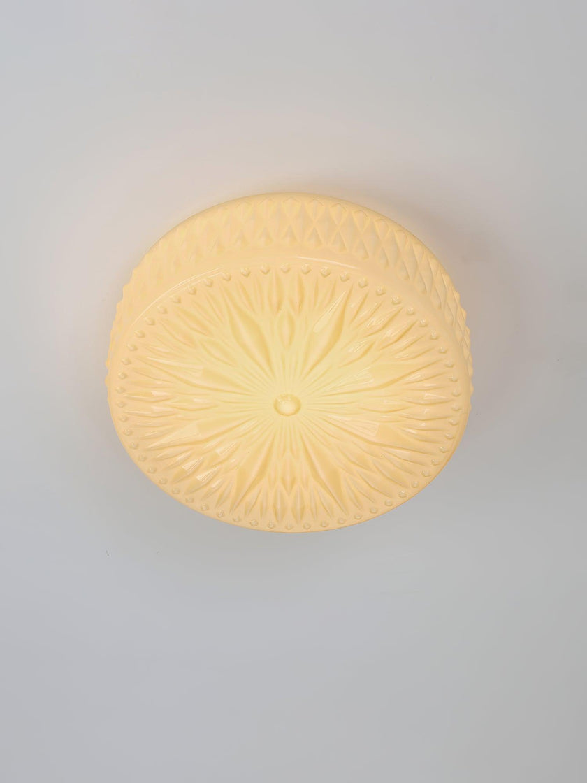 Glass Diffuser Flush Mount Ceiling Light