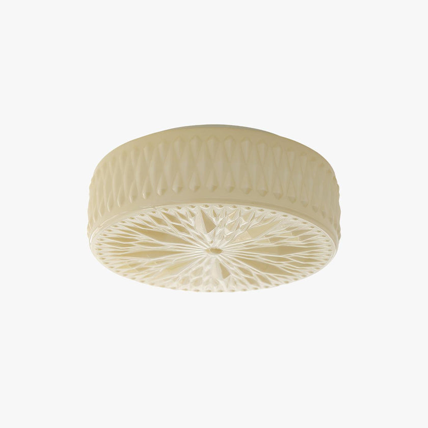 Glass Diffuser Flush Mount Ceiling Light