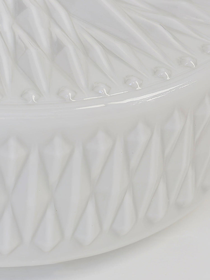 Glass Diffuser Flush Mount Ceiling Light
