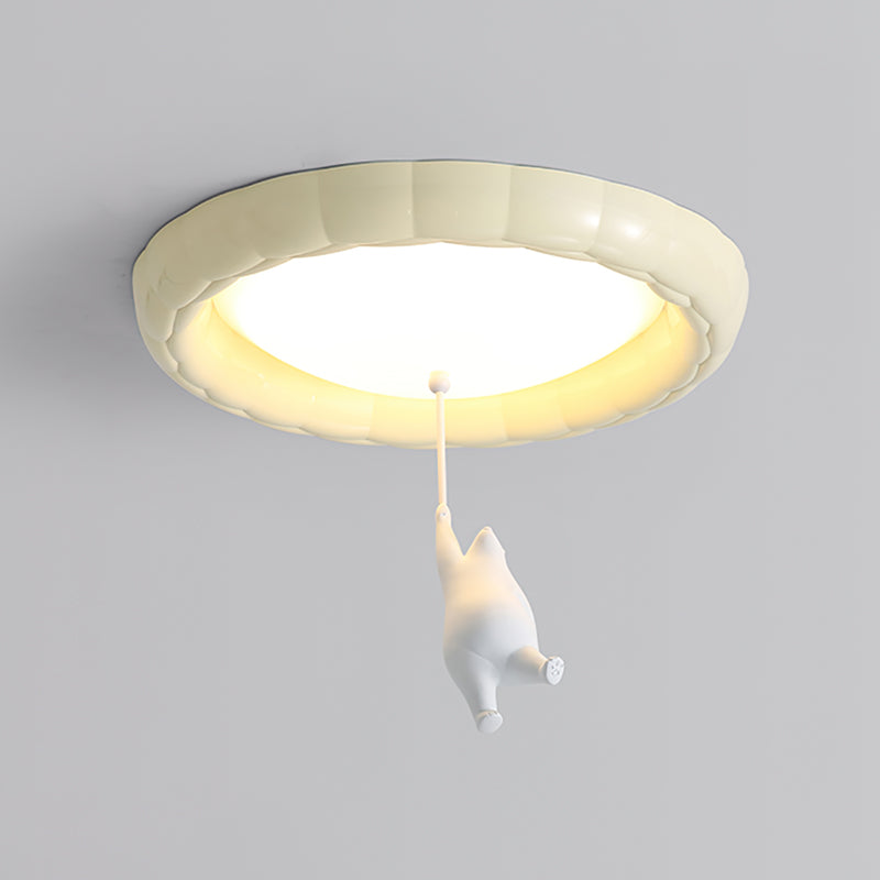 Calvrane Glass Bear Ceiling Light