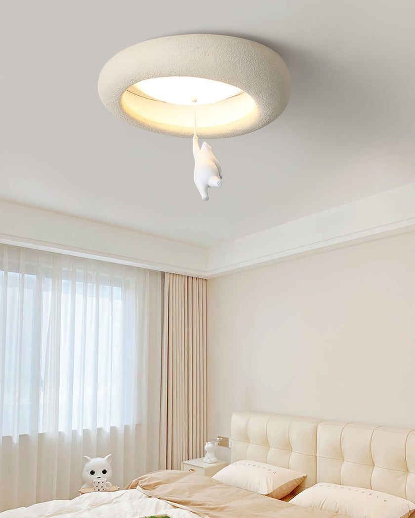 Calvrane Glass Bear Ceiling Light