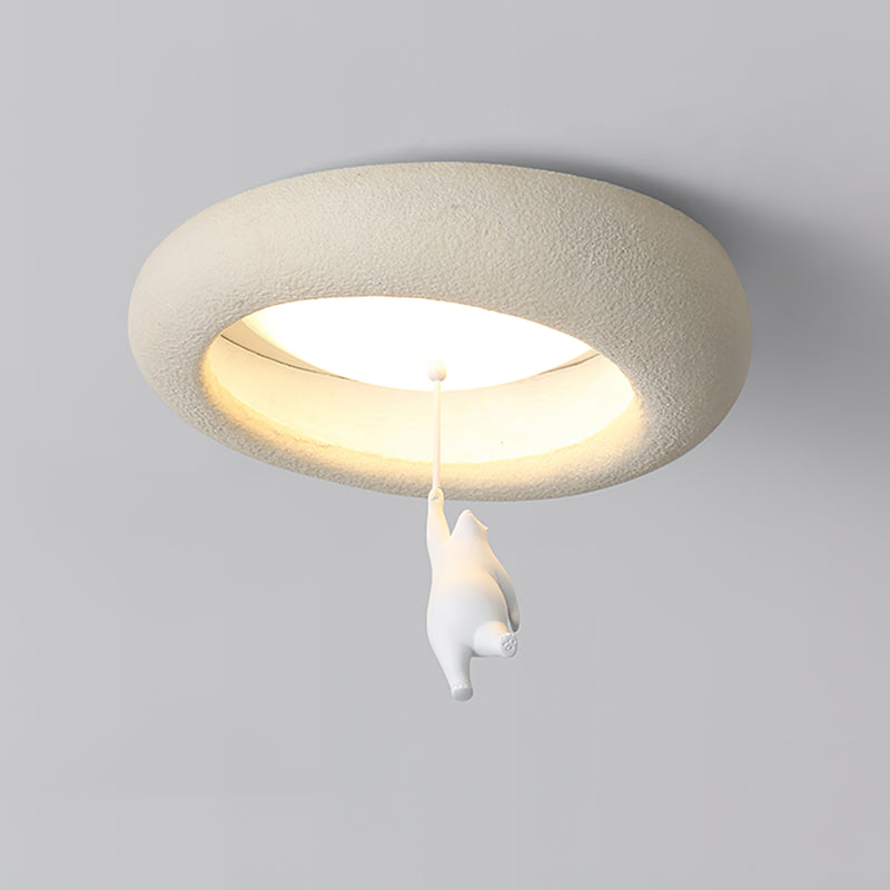 Calvrane Glass Bear Ceiling Light