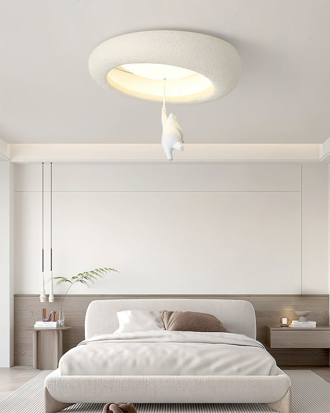 Calvrane Glass Bear Ceiling Light