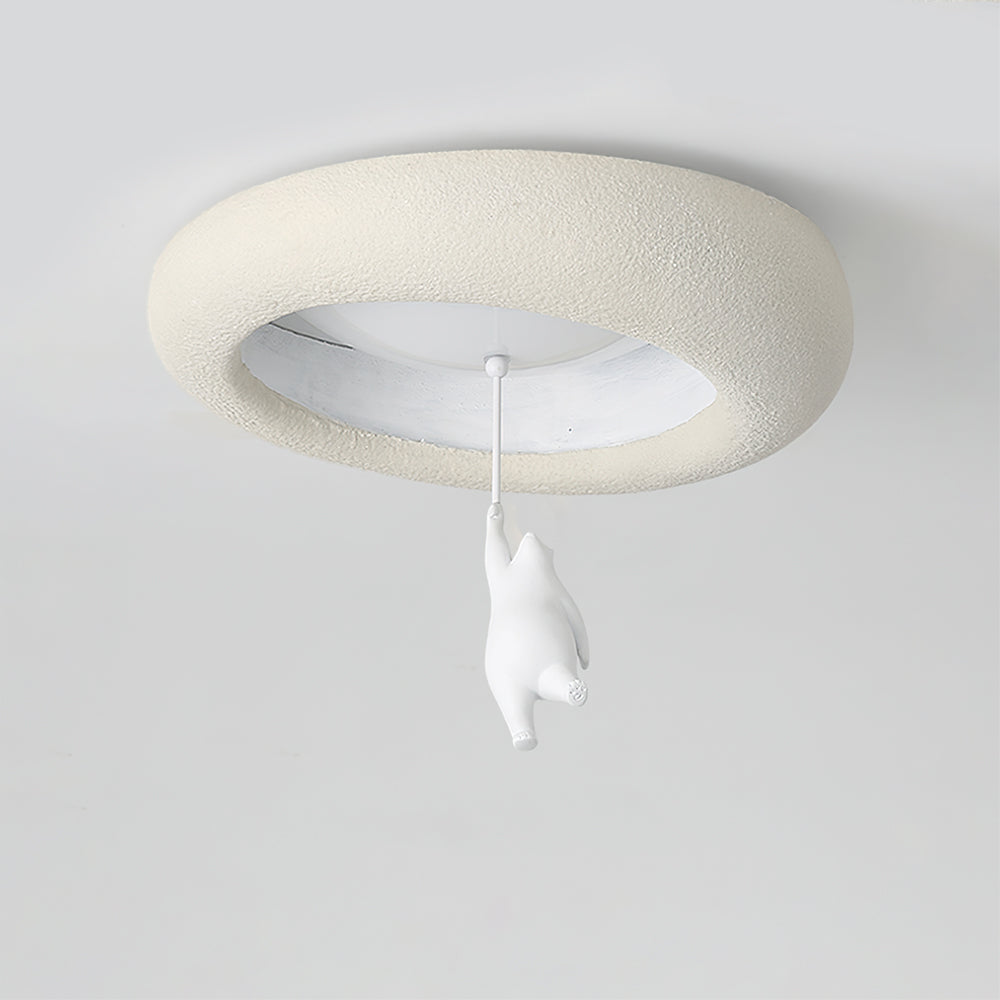 Calvrane Glass Bear Ceiling Light