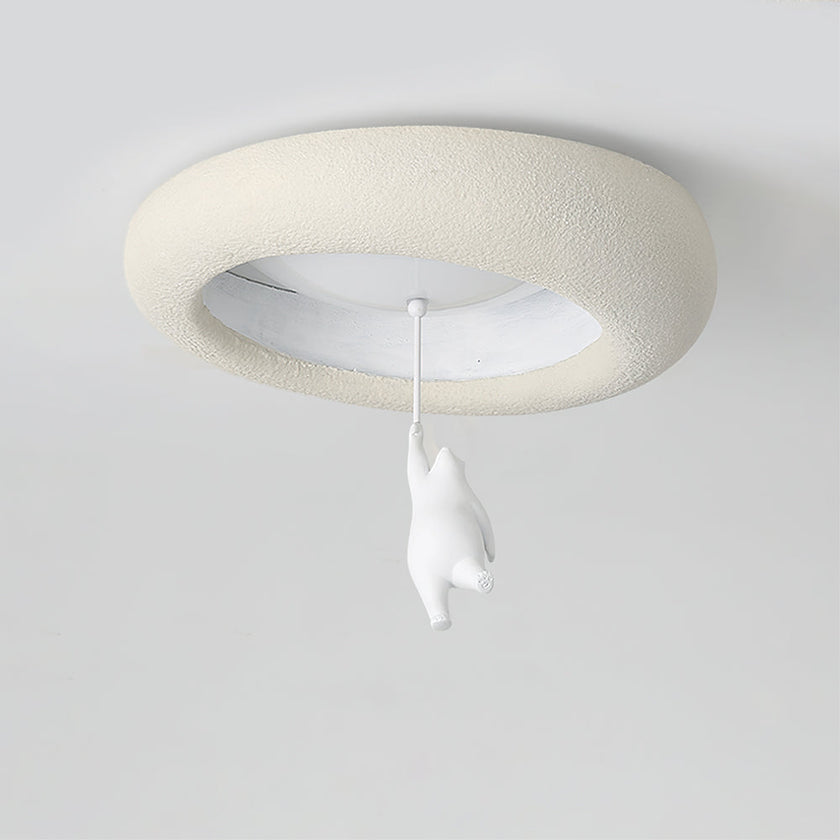 Calvrane Glass Bear Ceiling Light