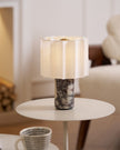 Art Deco Marble Cordless Rechargeable Table Lamp