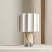 Art Deco Marble Cordless Rechargeable Table Lamp