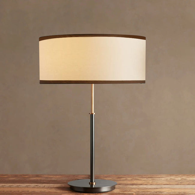 Calvrane Wood Two-Tone Table Lamp