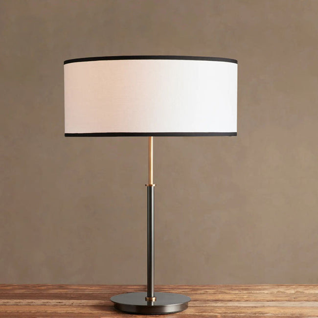 Calvrane Wood Two-Tone Table Lamp