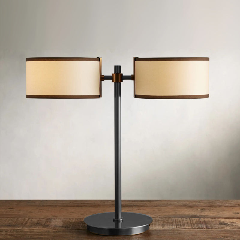 Calvrane Wood Two-Tone Table Lamp