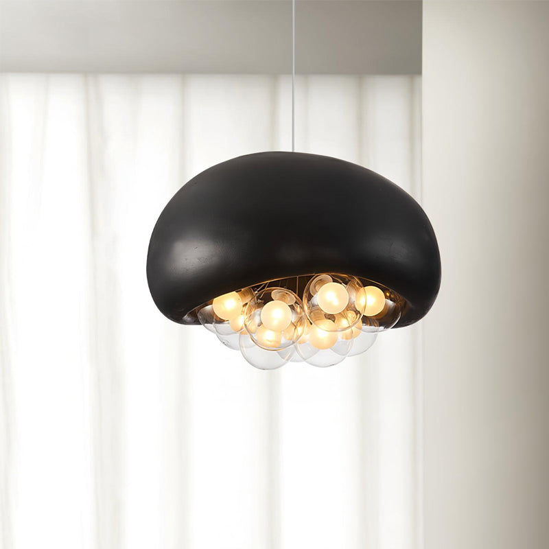 Calvrane Glass Bubble Cluster Pendant Light