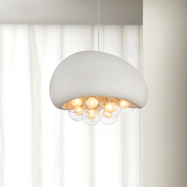 Calvrane Glass Bubble Cluster Pendant Light