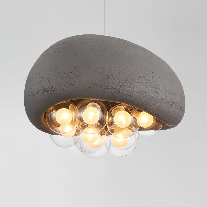 Calvrane Glass Bubble Cluster Pendant Light