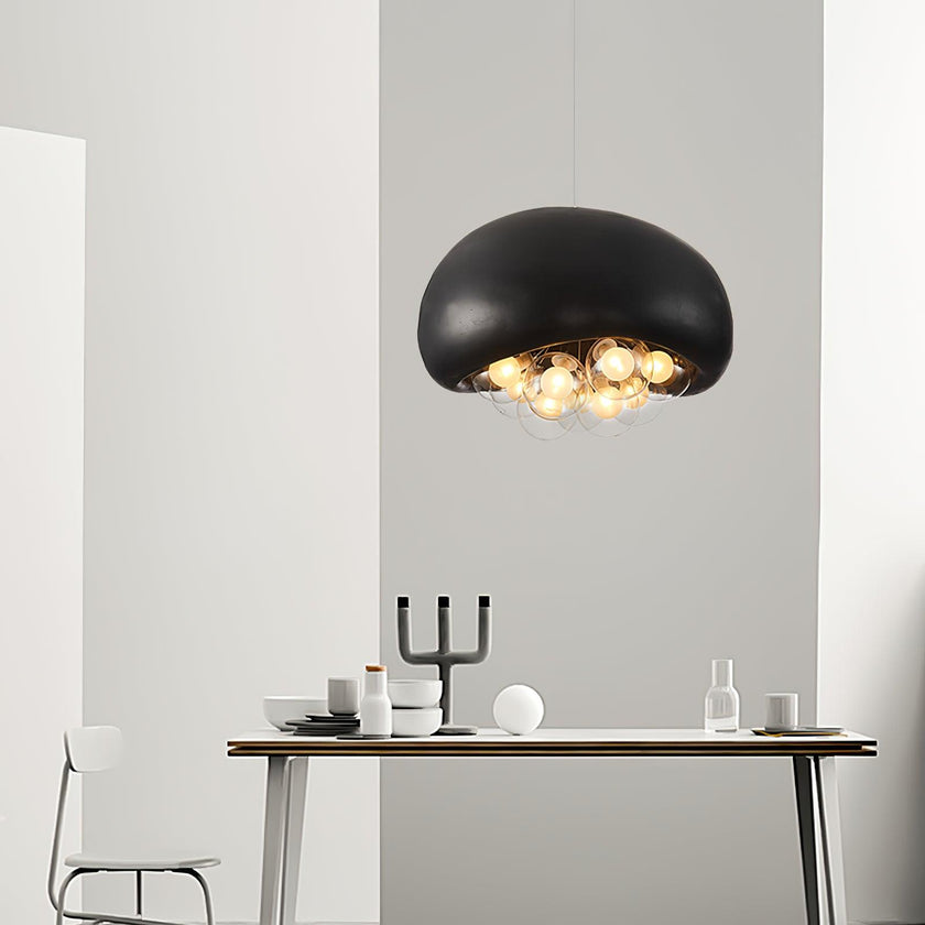 Calvrane Glass Bubble Cluster Pendant Light