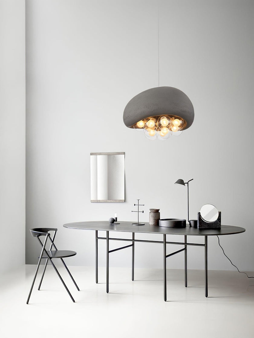 Calvrane Glass Bubble Cluster Pendant Light