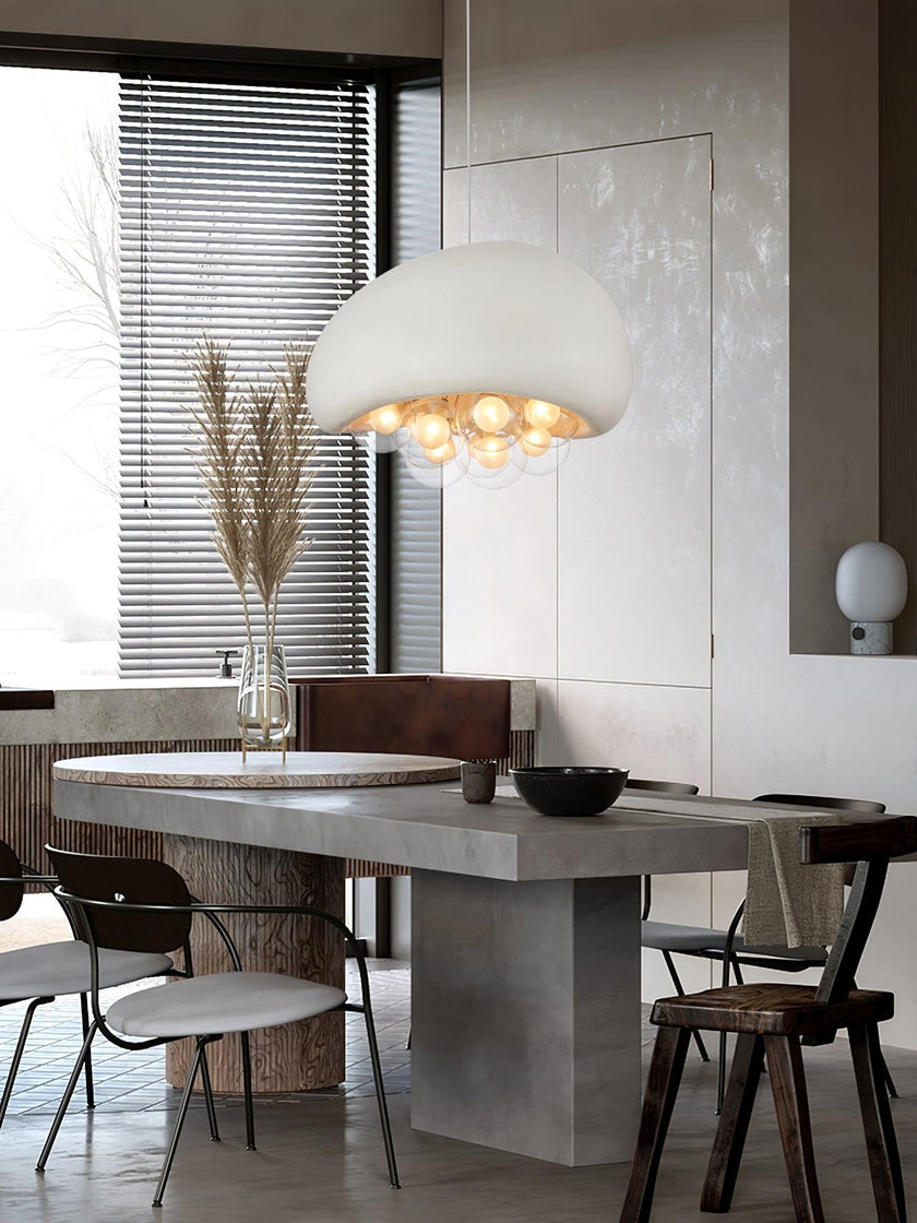 Calvrane Glass Bubble Cluster Pendant Light