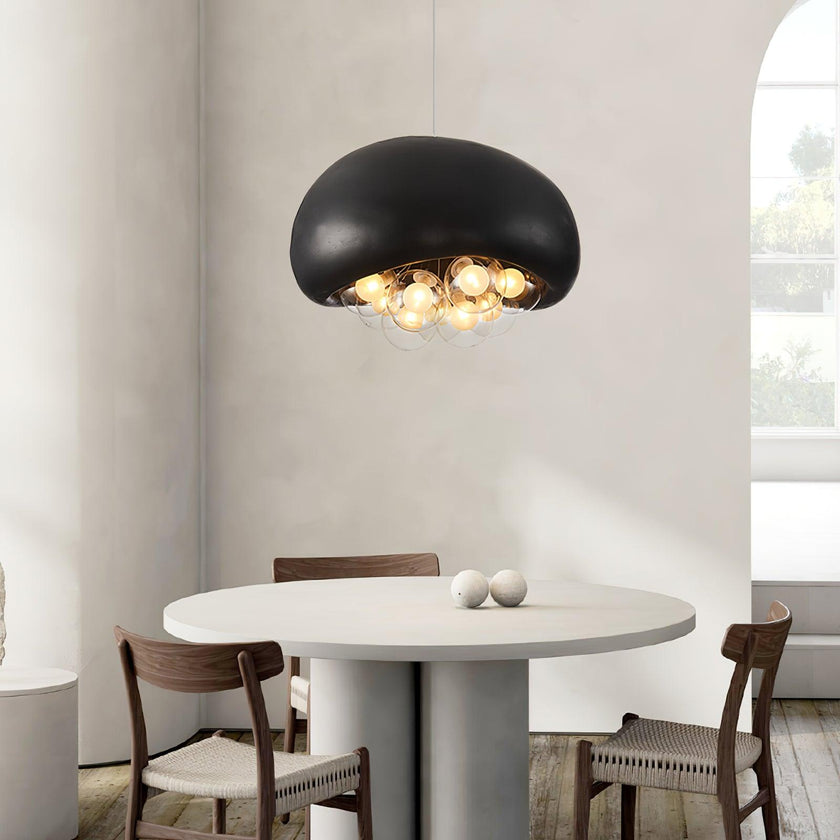 Calvrane Glass Bubble Cluster Pendant Light