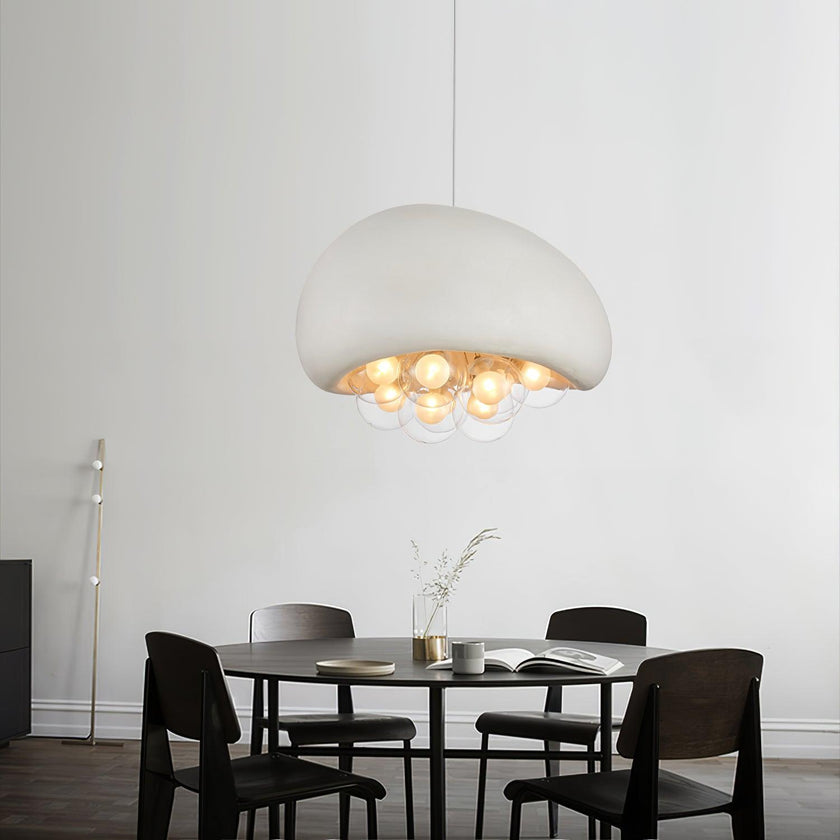 Calvrane Glass Bubble Cluster Pendant Light