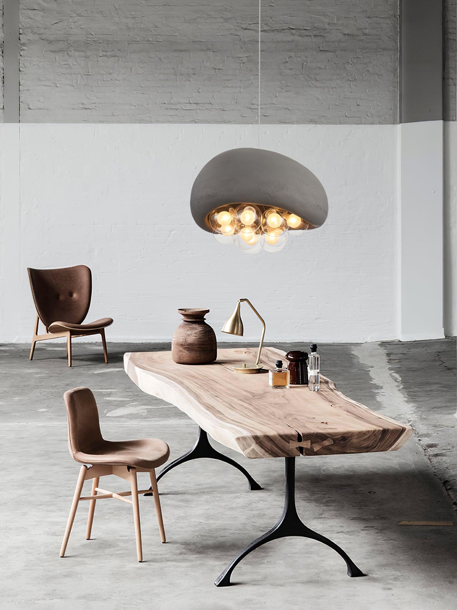Calvrane Glass Bubble Cluster Pendant Light