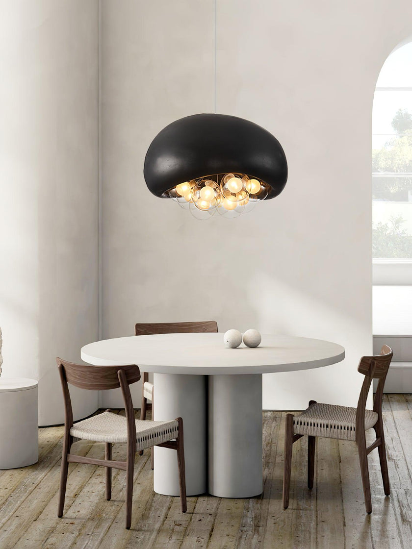 Calvrane Glass Bubble Cluster Pendant Light