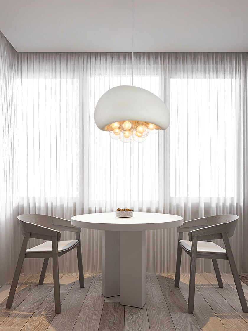 Calvrane Glass Bubble Cluster Pendant Light