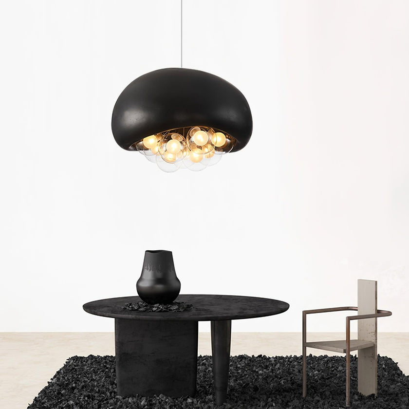 Calvrane Glass Bubble Cluster Pendant Light