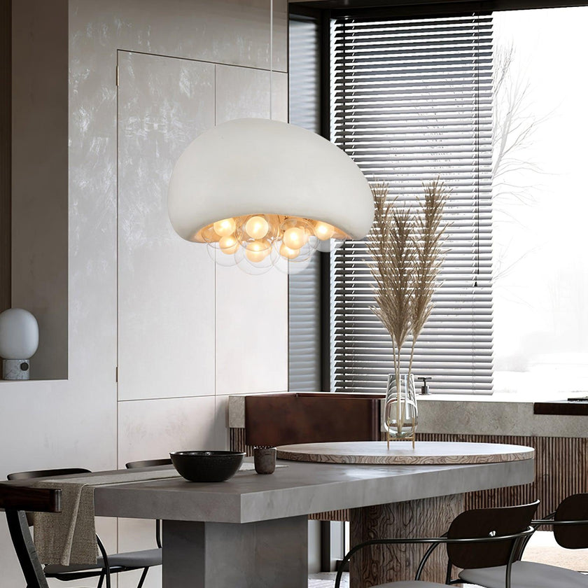 Calvrane Glass Bubble Cluster Pendant Light