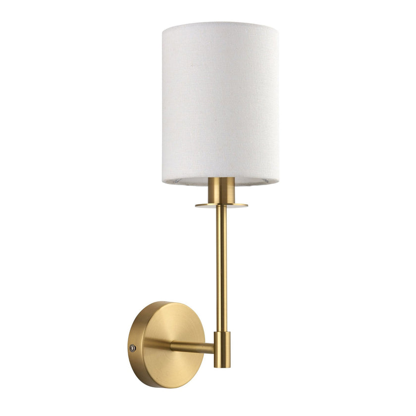 Calvrane Brass Cylinder Wall Sconce