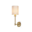 Calvrane Brass Cylinder Wall Sconce