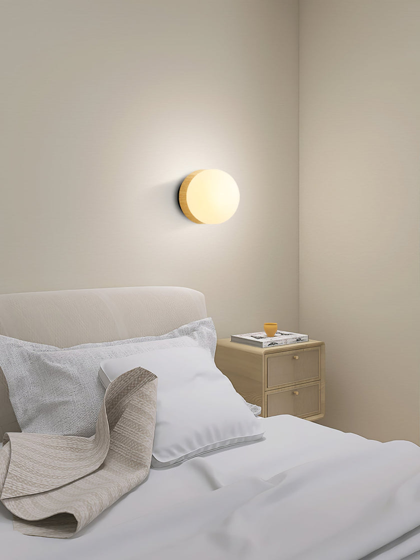 Opal Acrylic Disc Wall Light